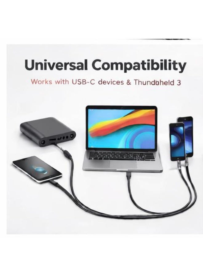 Reboost C to C Fast Charging Cable | 27W Super Fast Charge Support | Fast Charging Cable 27W Power Delivery Support for Type-C Smartphones, Tablets & Compatible Devices - Image 4