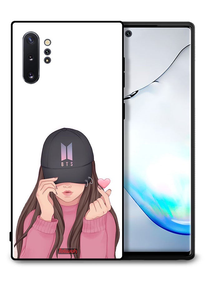 Tolwak Samsung Galaxy Note 10 Plus Protective Case Cover Girl Making Snap - Image 1