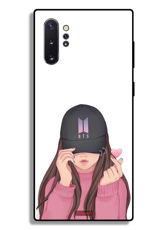 Tolwak Samsung Galaxy Note 10 Plus Protective Case Cover Girl Making Snap - Image 2
