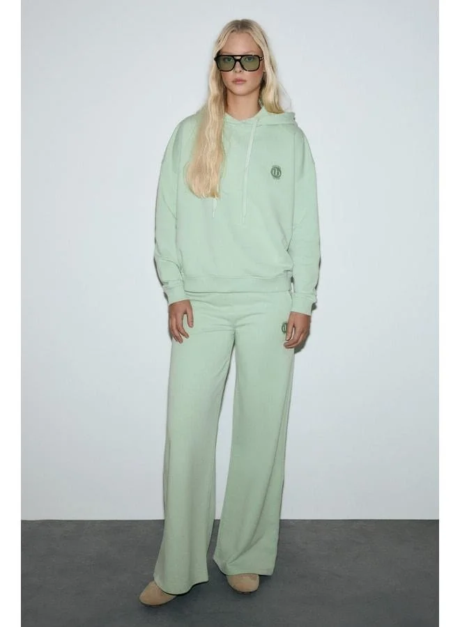 Urban Beat  ELITSA Women's Mint Green Sweatshirt. for Women | Best Price UAE