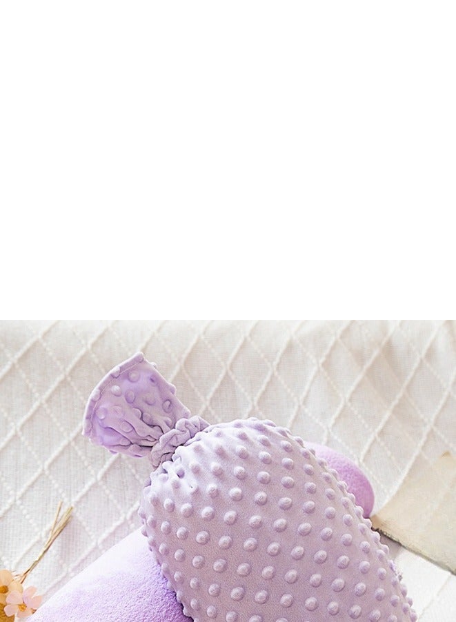 Candy Bean Pillow And Blanket Can Be Used For Both Car And Sofa Cushions, Suitable For Travel, Airplanes, Trains, Beds, Offices, And Rest  - Image 5