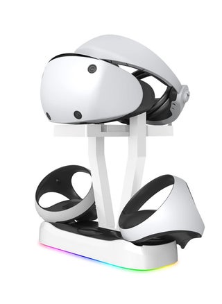 PS VR2 Charging Station with RGB Light Fast Charger Dock for Playstation VR2 Sense Controllers with 3 Type-C Magnetic Adapters PSVR2 Headset Stand Holder for PS5 VR2 Accessories - pzsku/ZDD1E153AE6066431B9B0Z/45/_/1678699586/14b68172-872b-4253-b10b-f2cf291a26be