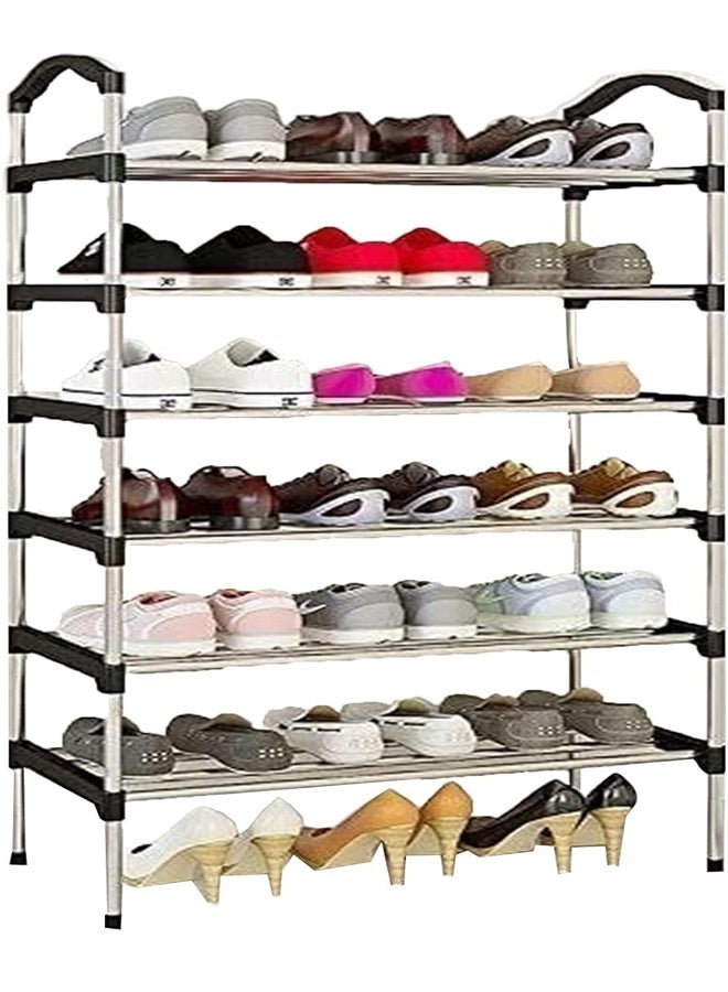 FUMES Large Capacity 6-Tier Steel Shoe Rack Shoe Organizer for Entryway & Closet - Image 2