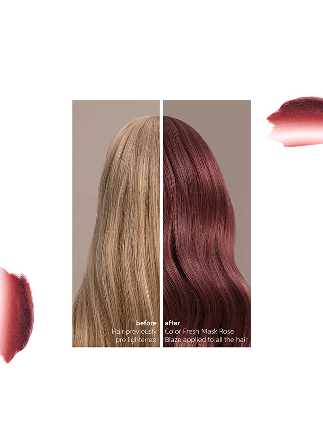 Wella Professionals Color Fresh Mask Shade Rose Blaze Hair Color 150Ml - Image 4