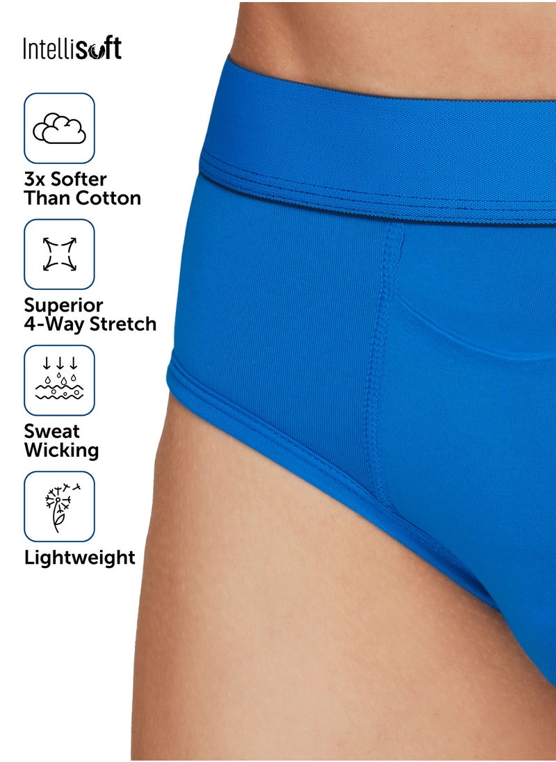 XYXX - Pack of 3 Dualist Intellisoft Micro Modal Color Blocked Colorblock Men Brief - Image 1