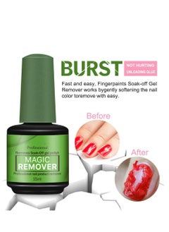 PROFESSIONAL 2PACK Gel Nail Polish Remover, Gel Remover For Nails In 2-5 Minutes, Quick & Easy, Remove Gel Polish No Need for Foil, Soak Off Nail Polish Remover, Gel Polish Remover, Soaking or Wrapping 0.5fl Oz  - Image 3