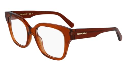 FERRAGAMO Eyeglasses SF 2952 N 261 Transparent Caramel - Image 1