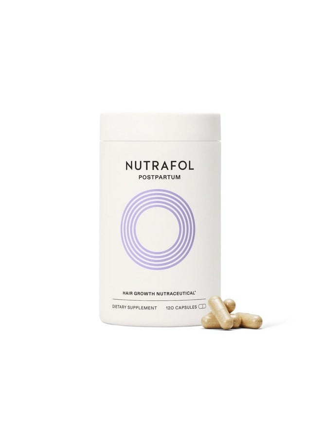 NUTRAFOL - Postpartum Hair Growth Supplements Clinically Tested For Visibly Thicker Hair And Less Shedding Breastfeedingfriendly 1 Month Supply - Image 1
