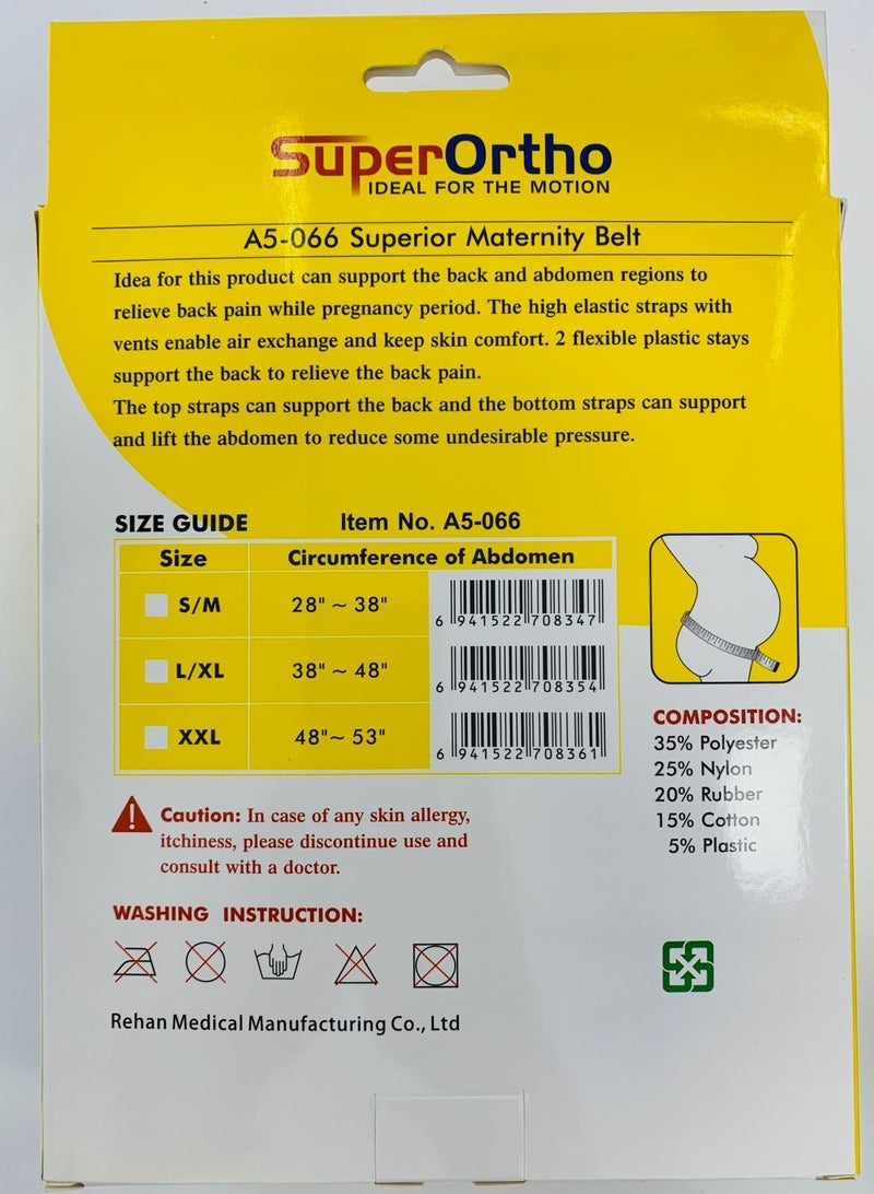 SuperOrtho Superior Maternity Belt (L/XL) A5-066 - Image 2