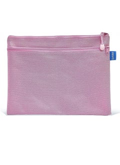 Maxi MAXI A4 DOUBLE ZIPPER BAG, Assorted Colour  - Image 5