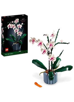 DURKU Orchid Set for Adults - Collectible Model Building with Fake Flowers, Creative Hobbies and Gift Ideas for Him and Her - Multicolor  - Image 1