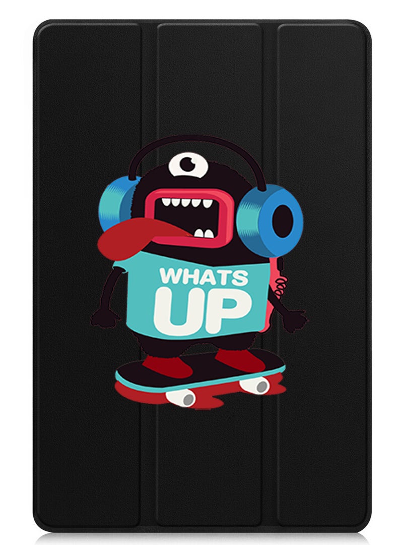 Theodor Protective Flip Case For OnePlus Pad 2 (2024) & OnePlus Pad Pro (2024) With Trifold Stand Auto Wake Sleep Shockproof Cover whats up - Image 1