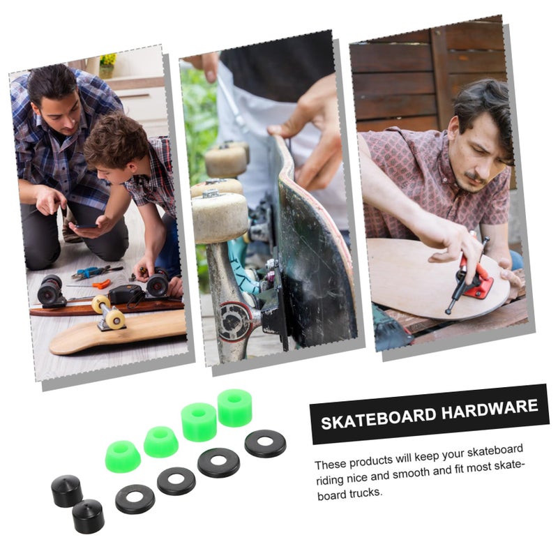 Skateboard Shock Absorber Set Pivot Cups Riser Pads Shockproof Mat 1 Piece - Image 3