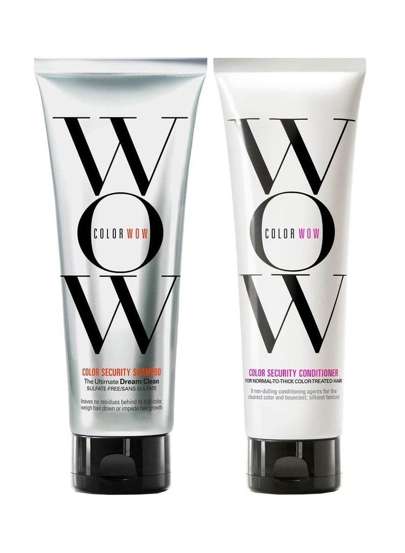 كولور واو شامبو وبلسم كولور واو كولور سيكيوريتي للشعر العادي إلى الكثيف، 8.4 أونصة