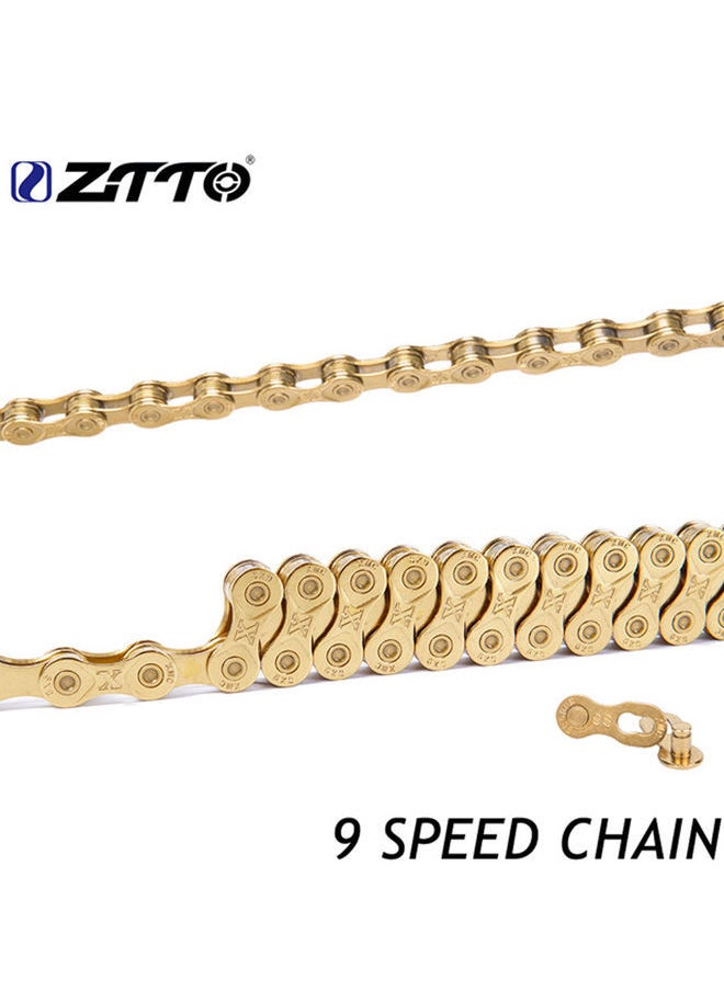 NIBEMINENT Bicycle Chain for 9 Speed 19X6X0.6cm  - Image 3