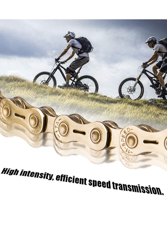 NIBEMINENT Bicycle Chain for 9 Speed 19X6X0.6cm  - Image 2