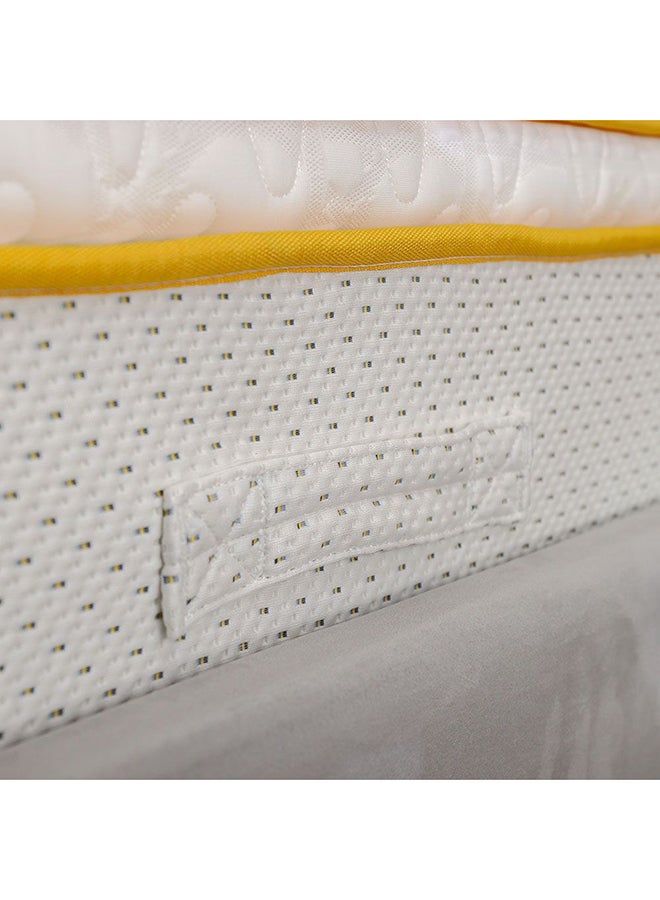 DANUBE HOME Latex Pillow Top Pocket Spring Mattress Medium Soft Feel King Bed Mattress Spine Balance For Pressure Relief L200xW180 cm Thickness 30 cm - Image 2