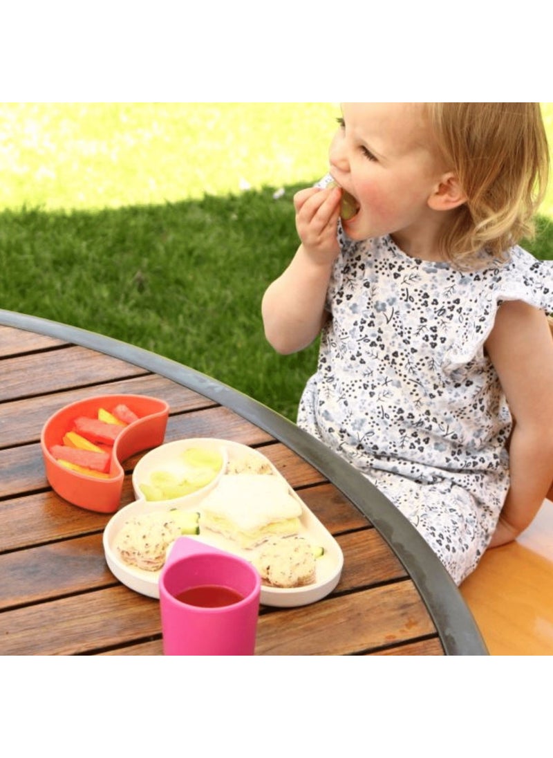 TUM TUM Tumtum Bamboo Dinnerware Set Pink / Orange  - Image 4