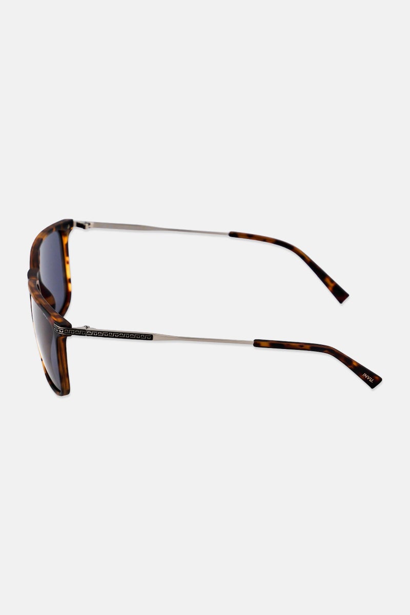 INVU Men B2209 Rectangular Sunglasses, Multicolor - Image 4