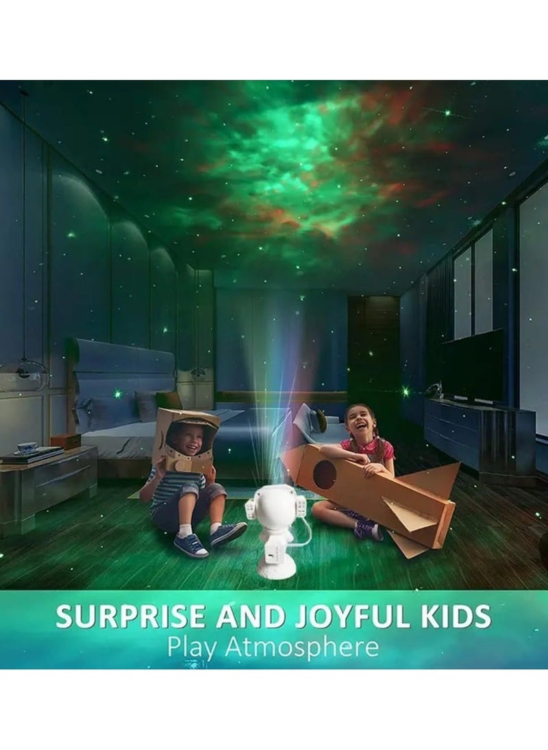 Star Projector Galaxy Night Light Bluetooth Sound Astronaut Space Projector Starry Nebula Ceiling LED Lamp Sky Projector with Moon Light Kids Room Decor Aesthetic Gifts for Birthday Gift - Image 2
