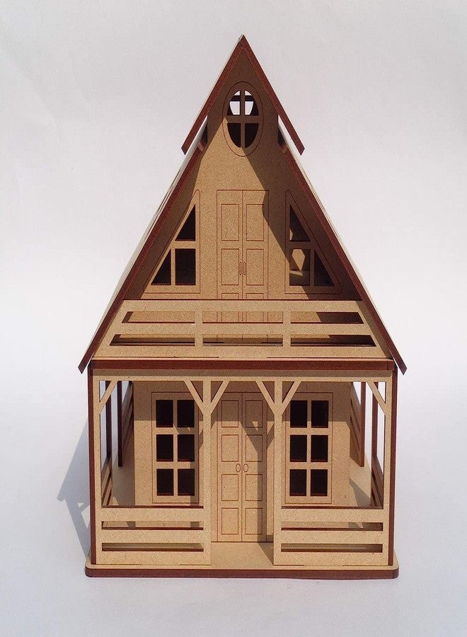 NEKBAL 3D Wooden Puzzle Toy - Cottage House - Image 3
