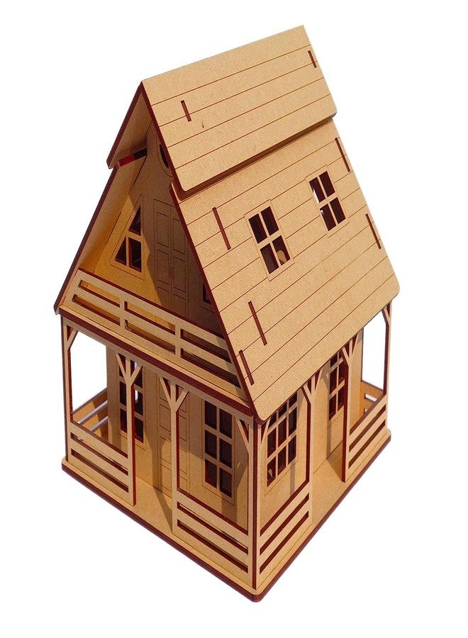 NEKBAL 3D Wooden Puzzle Toy - Cottage House - Image 1
