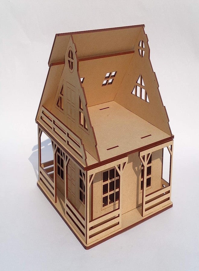 NEKBAL 3D Wooden Puzzle Toy - Cottage House - Image 5
