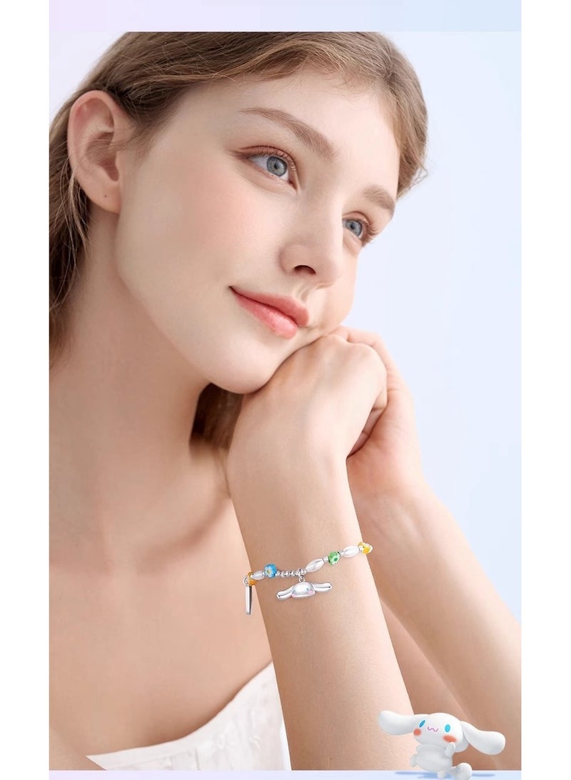 ZGO Colorful Bead Flower Bracelet For Girls, A Niche Gift For Birthdays - Image 5