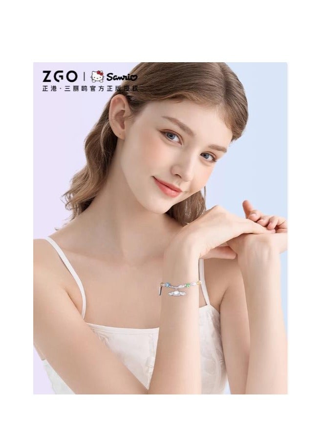 ZGO Colorful Bead Flower Bracelet For Girls, A Niche Gift For Birthdays - Image 3