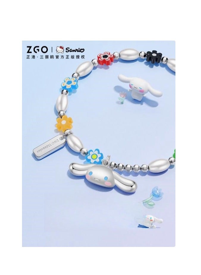 ZGO Colorful Bead Flower Bracelet For Girls, A Niche Gift For Birthdays - Image 2