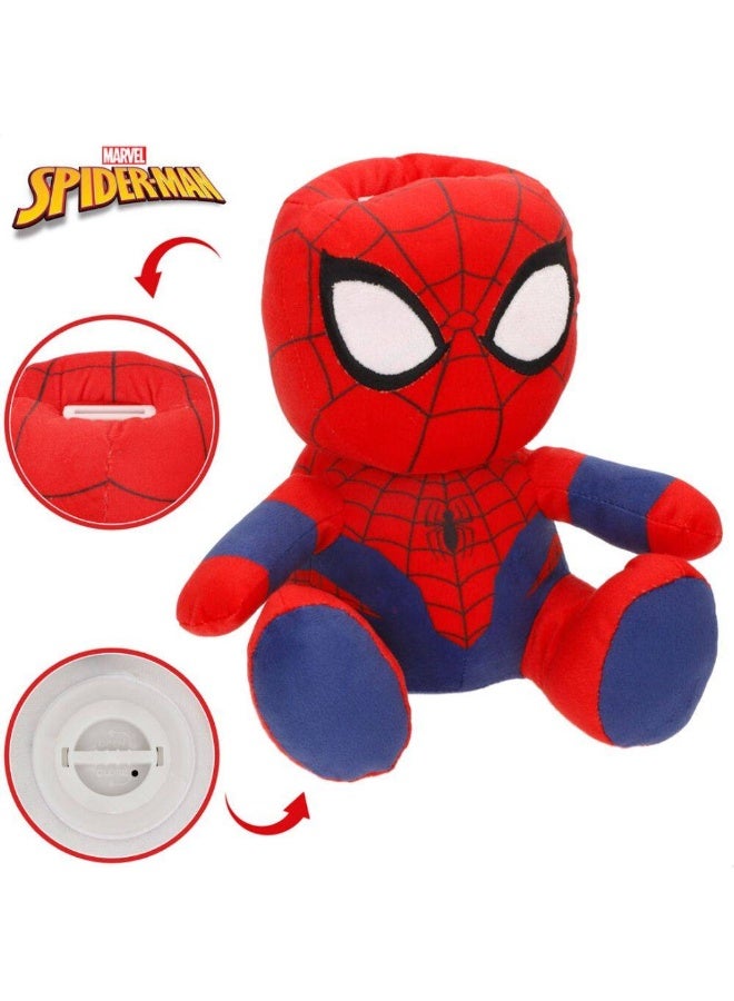 Marvel Spider-Man Spider-Man Plush Money Box (20 cm, Red/Blue) - Image 4