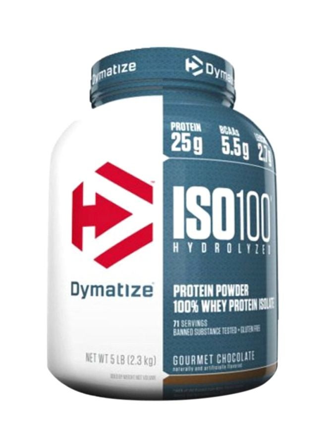 Dymatize Iso 100 Whey Protein Powder - Gourmet Chocolate - Image 1
