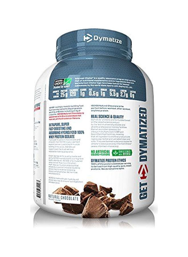 Dymatize Iso 100 Whey Protein Powder - Gourmet Chocolate - Image 2