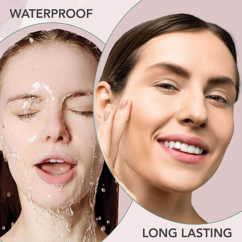 dermaflage Full Coverage Concealer Palette, Waterproof Concealer Cream, 3 Colors + Brush, by Dermaflage - Image 5