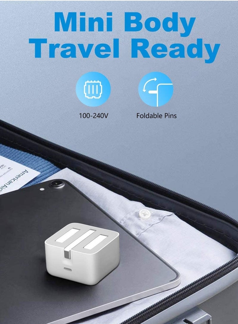 iPhone Charger Fast PD 20W USB C Wall Charger Fast Charging Type-C USB Charger Plug Universal Travel Adapter Type C Wall Plug Compatible for iPad Pro,iPad mini, iPhone 13 Pro/13 Pro Max  - Image 3