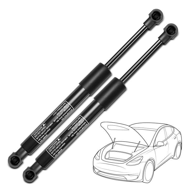 Set of 2 Front Hood Lift Supports Struts Shocks Eeplacement for Porsche 911 20062013 Boxster 20052012 Cayman 20062012