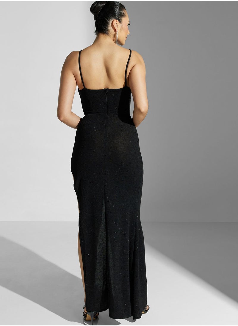 Ella Limited Edition - Strappy Dress With Slit - Image 1