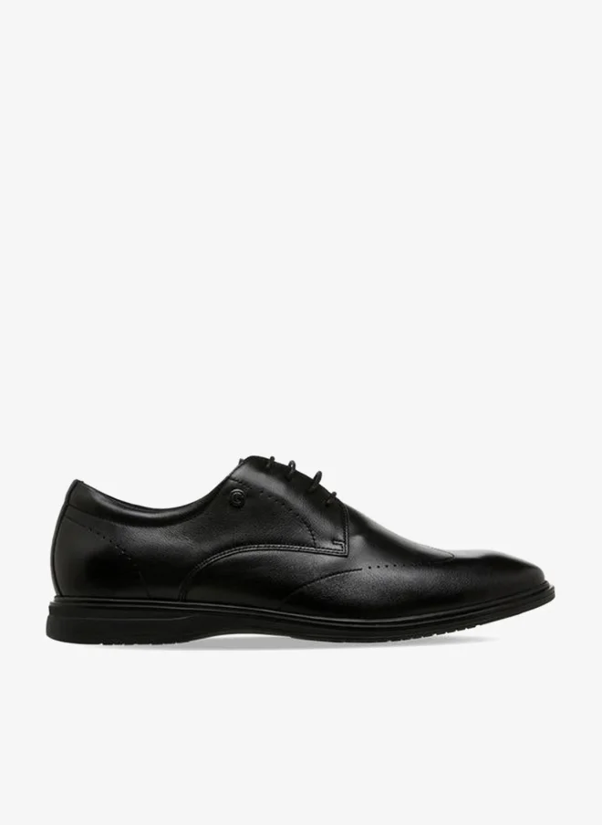 Le Confort Men Lace-Up Leather Derby Shoes
