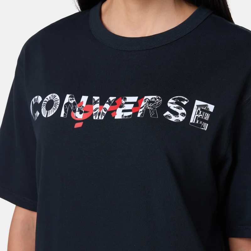 Converse Black DXB Landmarks T-Shirt  | Best Price UAE
