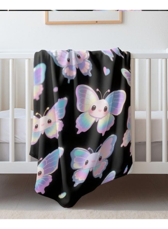 general Baby and children's cartoon flannel thin blanket (warm and comfortable, suitable for sleep, game use) 70cm*100cm - Image 3