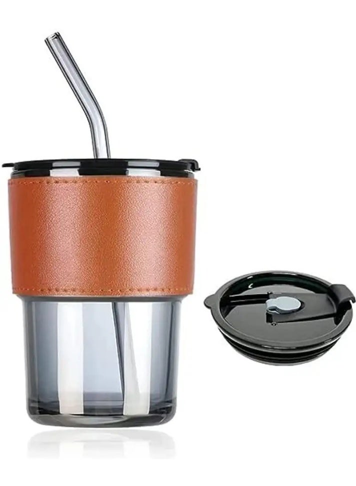 Glass Tumbler a Drinking Glass Fruit Juice Milk or water Cup  (435ml) - Image 2