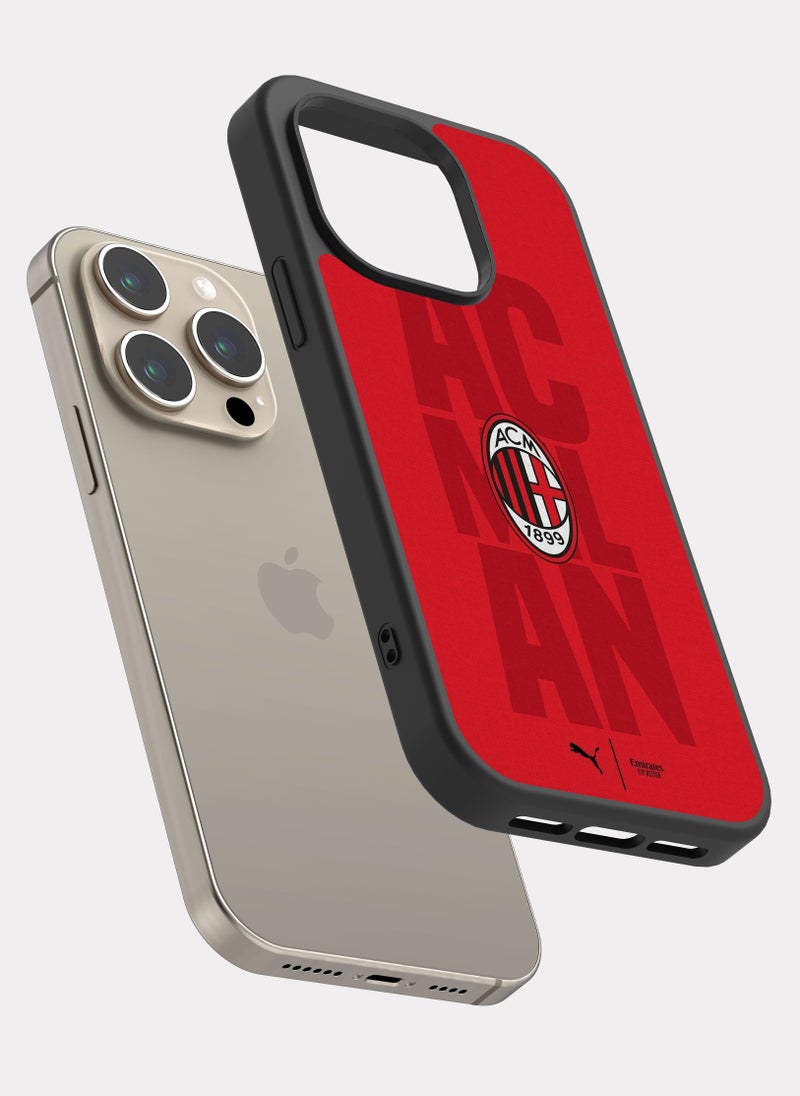 PXLAAT iPhone 15 Pro case cover AC Milan FC - Image 2