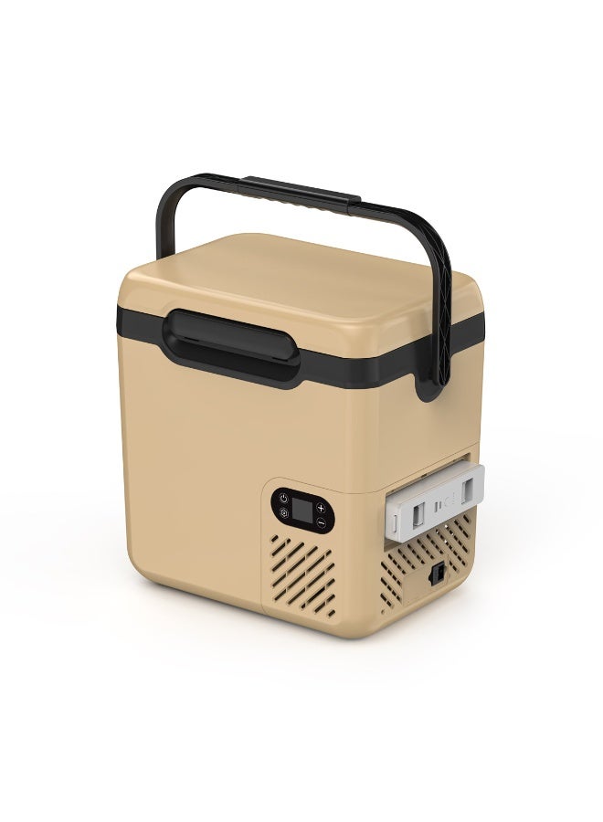كروني ثلاجة تجميد محمولة N20 سعة 20 لتر، تعمل بضاغط صغير، تعمل من -20 إلى 20 درجة مئوية، مناسبة للسيارات والشاحنات والمركبات الترفيهية والتخييم والسفر، تعمل بجهد 12 فولت/24 فولت وتيار متردد 100-240 فولت، طاقة منخفضة 45 واط، هادئة ≤ 45 ديسيبل، صندوق تبريد كهربائي، ثلاجة تجميد خارجية للسيارات، ثلاجة تجميد صغيرة للمركبات، ثلاجة تخييم مدمجة، ثلاجة سفر للسيارات مع وضعي Eco/Max، مبرد R134a، ثلاجة كهربائية للسيارات، ثلاجة صغيرة مزدوجة الطاقة للاستخدام المنزلي أو على الطريق، ثلاجة لعربات التخييم. - Image 5