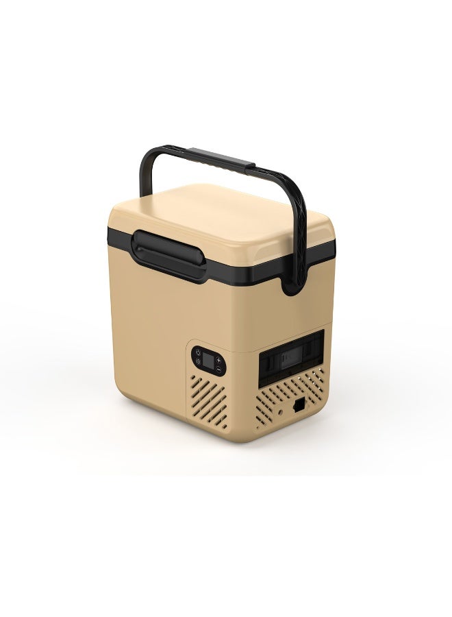 كروني ثلاجة تجميد محمولة N20 سعة 20 لتر، تعمل بضاغط صغير، تعمل من -20 إلى 20 درجة مئوية، مناسبة للسيارات والشاحنات والمركبات الترفيهية والتخييم والسفر، تعمل بجهد 12 فولت/24 فولت وتيار متردد 100-240 فولت، طاقة منخفضة 45 واط، هادئة ≤ 45 ديسيبل، صندوق تبريد كهربائي، ثلاجة تجميد خارجية للسيارات، ثلاجة تجميد صغيرة للمركبات، ثلاجة تخييم مدمجة، ثلاجة سفر للسيارات مع وضعي Eco/Max، مبرد R134a، ثلاجة كهربائية للسيارات، ثلاجة صغيرة مزدوجة الطاقة للاستخدام المنزلي أو على الطريق، ثلاجة لعربات التخييم. - Image 2