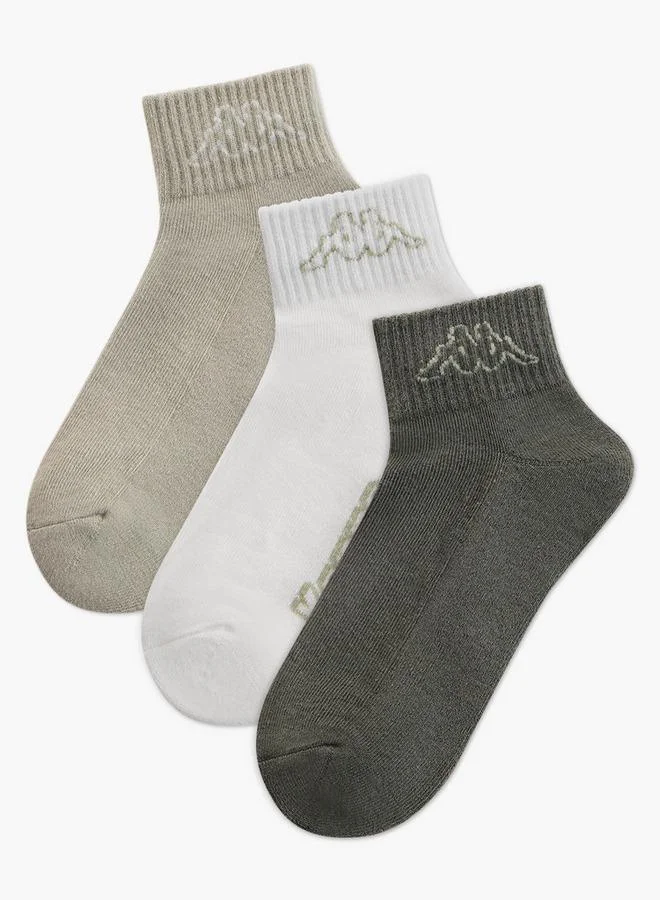 Kappa Pack of 3 Crew Length Socks