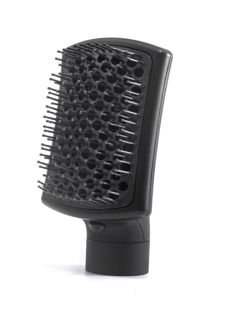 evvoli فرشاة فرد الشعر المتعددة 6 في 1 من إيفولي، نفخة باردة، 3 إعدادات للحرارة، نفث أيونات، 1200 وات، أسود، EVHC-AS1200B - Image 4