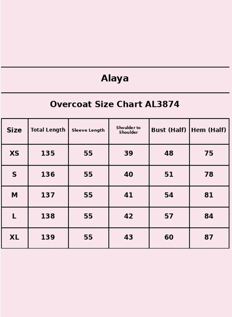 Alaya  Women   Cotton Overcoat -AL3874 for Women | Best Price UAE