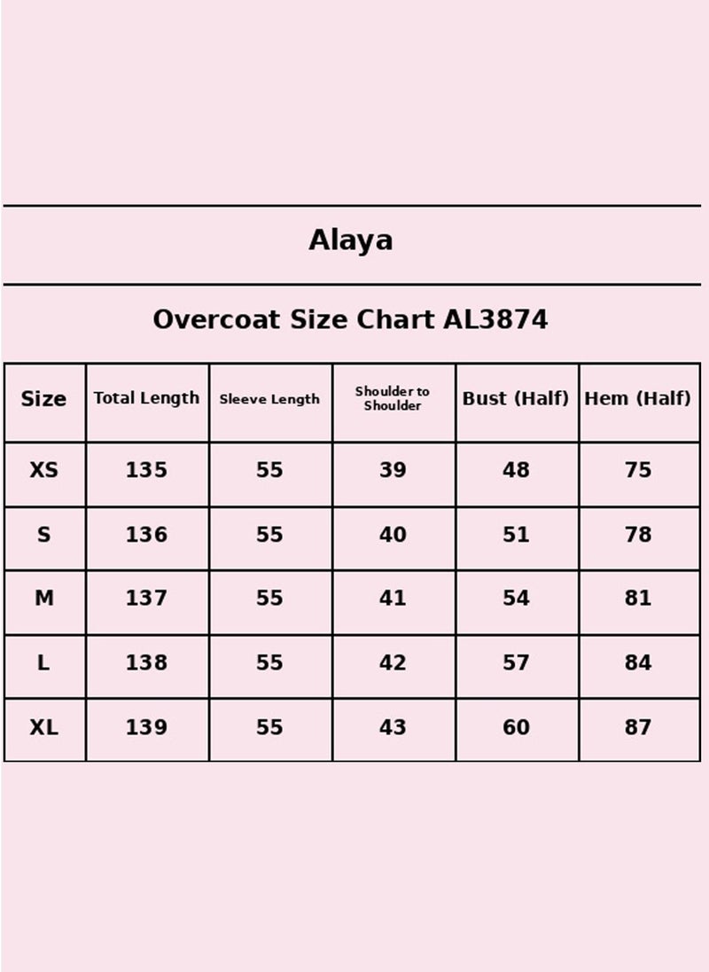 Alaya Women   Cotton Overcoat -AL3874 - Image 5
