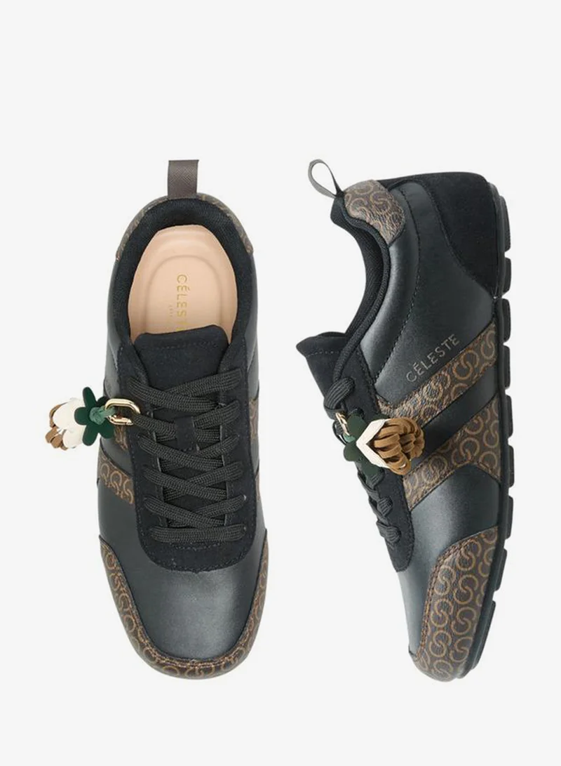 Celeste Women Lace-Up Ankle Sneakers