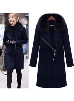 1Tarz Furry Women's Cashmere Cashmere Coat  - Image 1